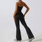 Quick-drying skinny high-waisted flared pants