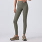 High-waisted hip-lifting stretch fitness leggings