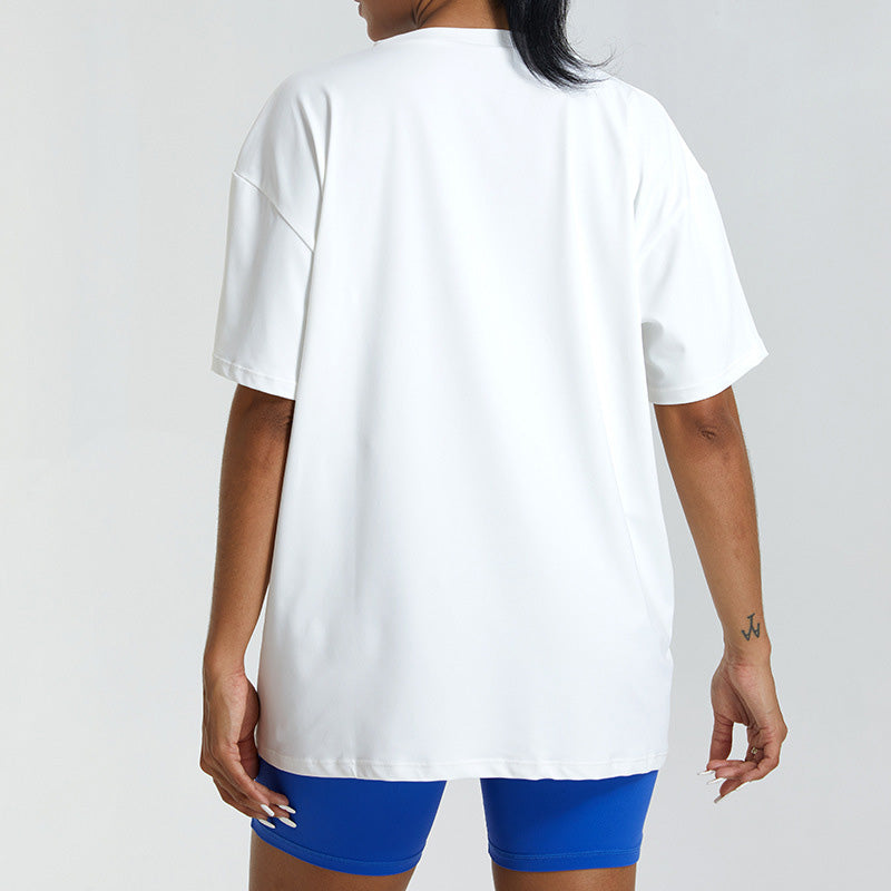 Ultra-Soft Breathable Loose Quick-Dry Short Sleeve T Shirt Top