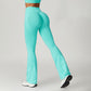 Tight fit seamless yoga bell bottoms pants