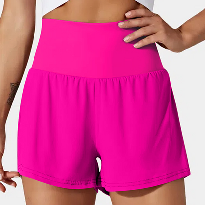 Pocketed Wide Waistband Swim Shorts