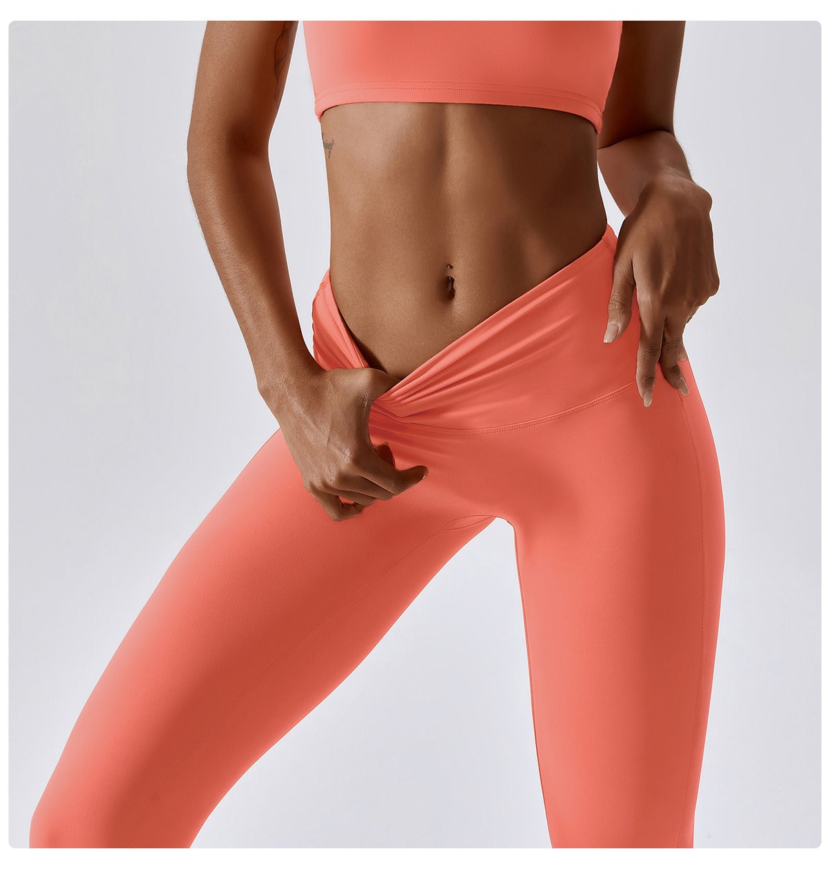 Solid color buttocks lift functional Leggings