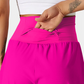 Pocketed Wide Waistband Swim Shorts