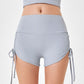 Drawstring Contrasting Sports Shorts