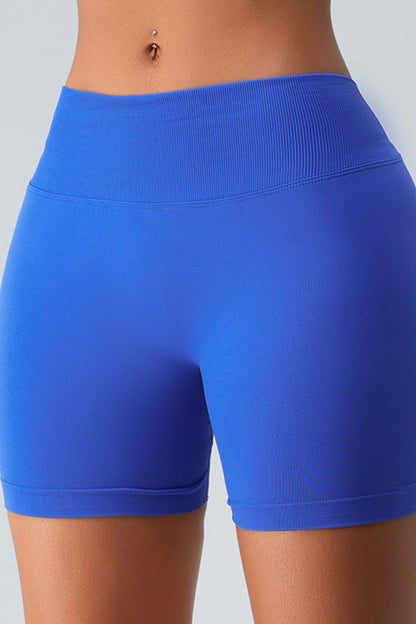 Buttock lift yoga shorts