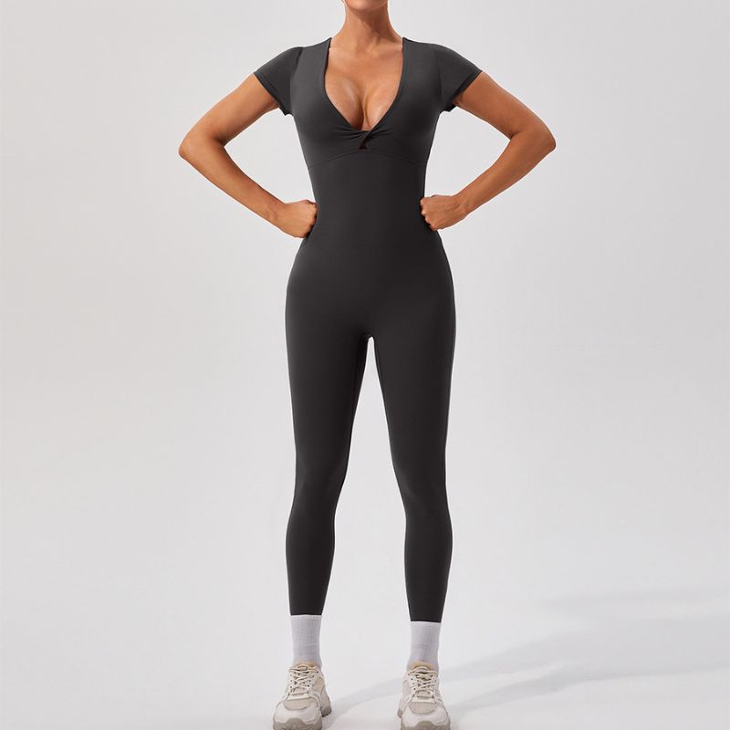 Training dance all-in-one bodysuit