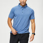 Breathable Quick-Dry Splicing Fitness Polo T-shirt