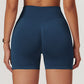 Seamless Quick-Dry High-Waisted Sport Shorts