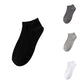 Solid Color Socks Sweat Absorbent Low Cut Casual Socks