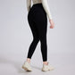 High-waisted hip-lifting fitness athletic leggings