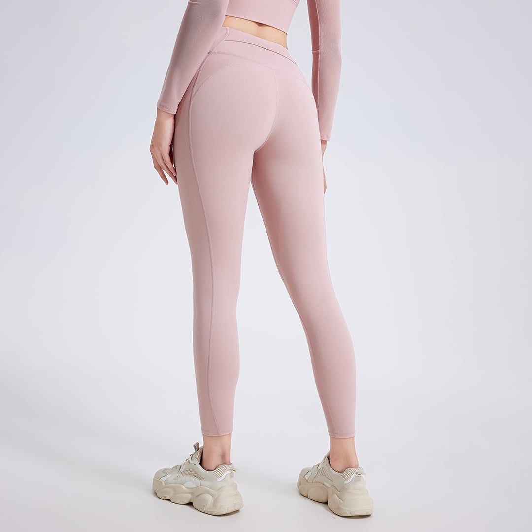 High-waisted hip-lift sports quick-drying leggings