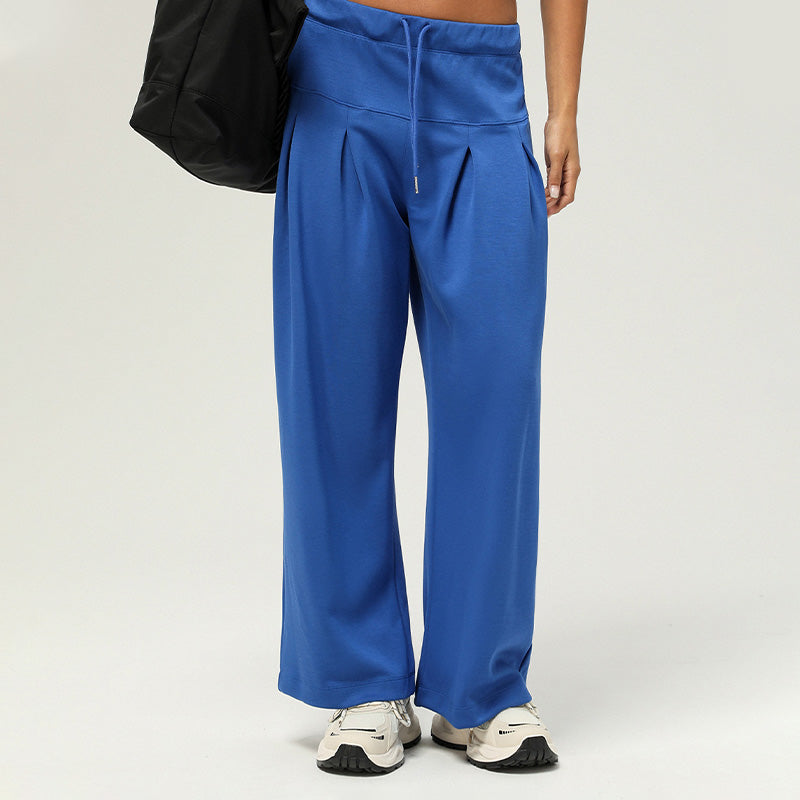 High waist drawstring athleisure Pants