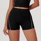 Outdoors High-waisted Fitness Running Sports Yoga Shorts