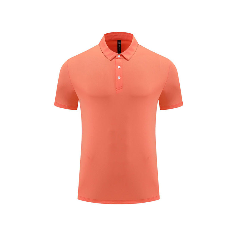 Men's Breathable Quick-Dry Sports Polo T-shirt