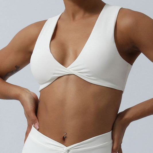 Gather the shock-resistant yoga sports bras