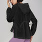 Windproof lightweight long-sleeved sports top