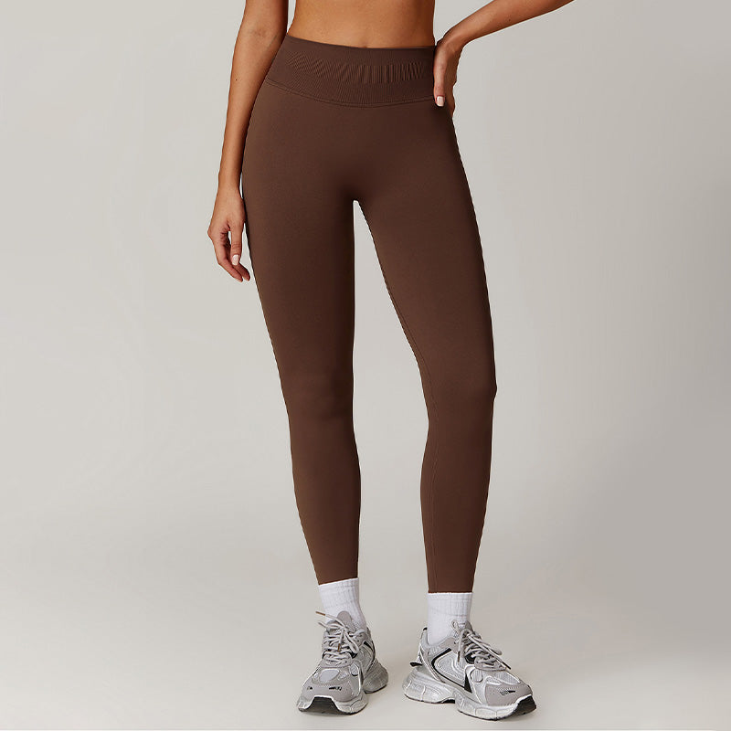 Seamless Quick-Dry High-Waisted Yoga Sports Leggings