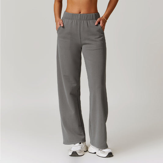 Outdoor sports straight-leg casual sweatpants