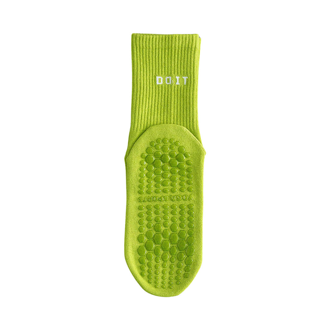 Chaussettes de sport de Yoga au sol, chaussettes de Pilates respirantes et absorbant la sueur