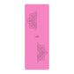 Double-sided non-slip PU rubber yoga mat