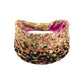 Ethnic Sports Headband with Leopard Print