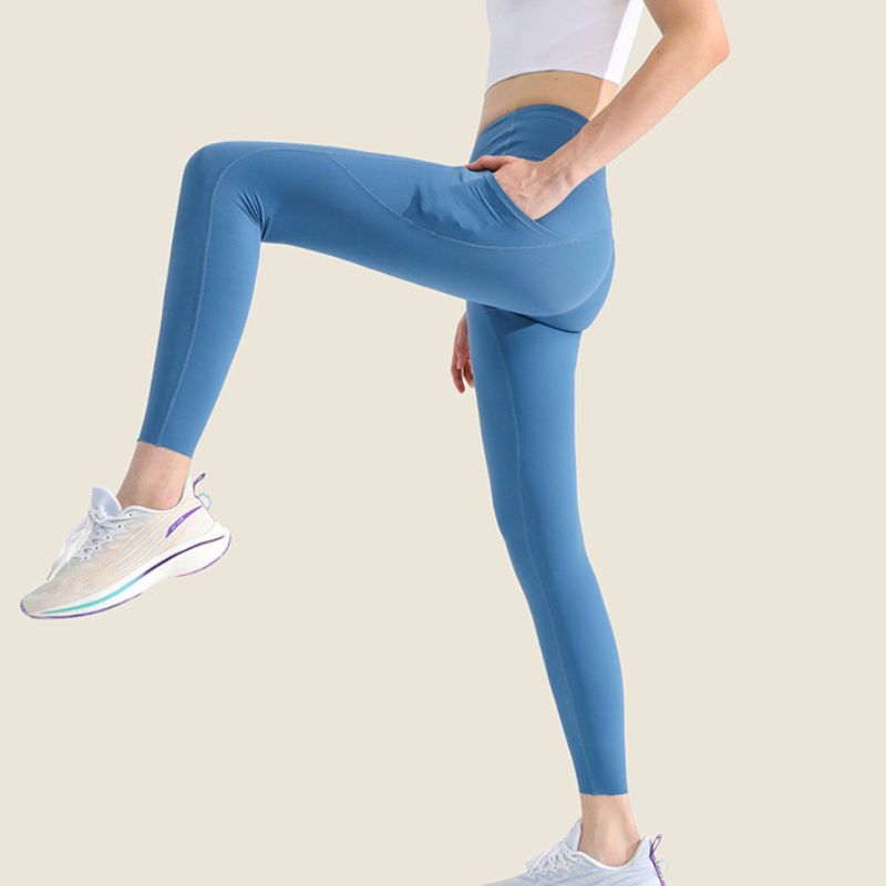 High waist slimming peach butt yoga pants