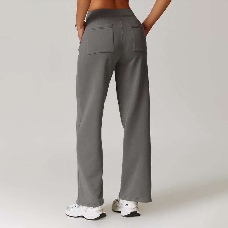 Outdoor sports straight-leg casual sweatpants