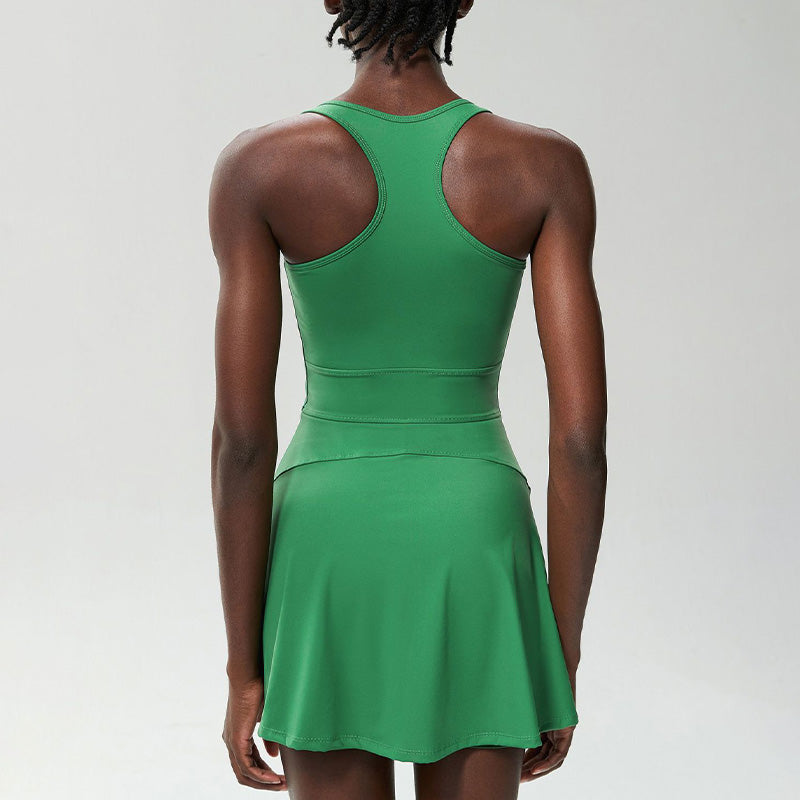 Quick-Dry Half zipper Golf And Tennis Dress