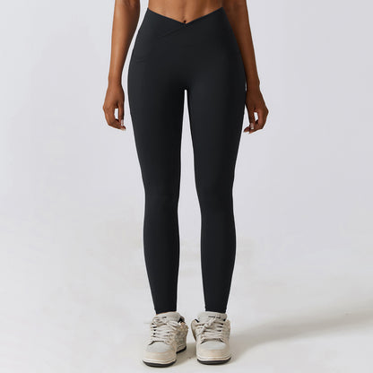 Leggings de yoga taille haute pour sports serrés