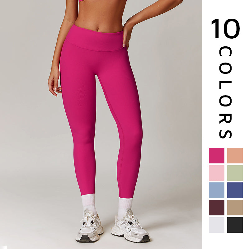 Quick-Dry High-Waist Thread Sports Legging