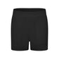 Side pockets stretch loose sports shorts