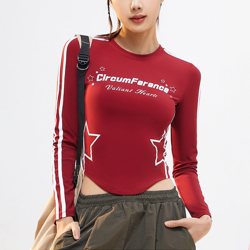 Ultra-Soft High Stretch Long Sleeve Sports T-Shirt