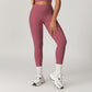 Quick-Dry Nude Fitness Sports High-Waist Legging