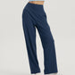 High-waisted loose pockets pants