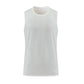 Solid color sleeveless breathable sports tank top