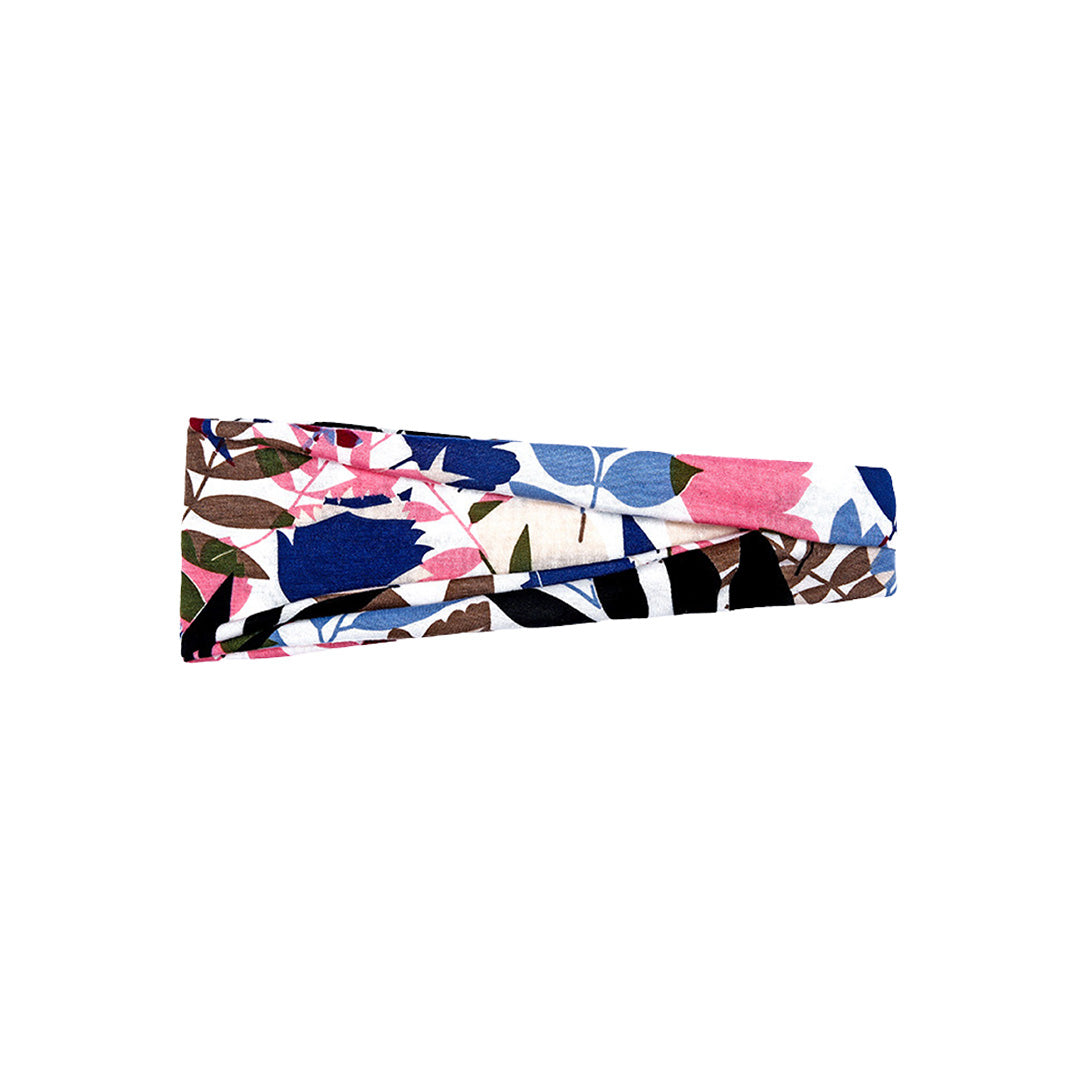 Wide Edged Printed Yoga Headscarf