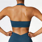 Seamless yoga running sports bras