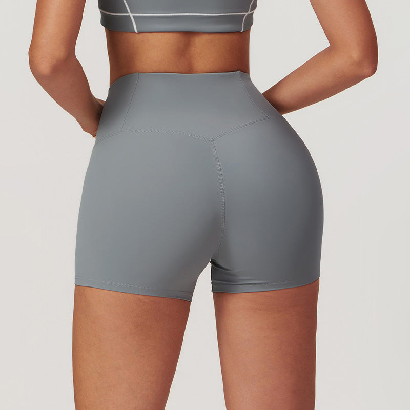 Outdoors High-waisted Fitness Running Sports Yoga Shorts