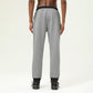 Men's casual and loose high waisted sports sweatpants