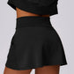 High waist sports tennis skirt