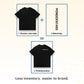 Plus size short-sleeved straight shoulders sports T-shirt