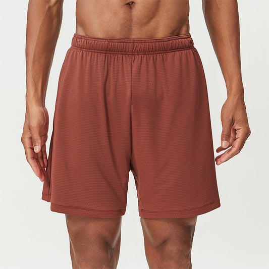 Breathable Quick-Dry Brushed Fitness Men's Shorts