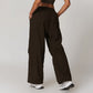 Drawstring Lightweight and Breathable Overalls Sports Pants