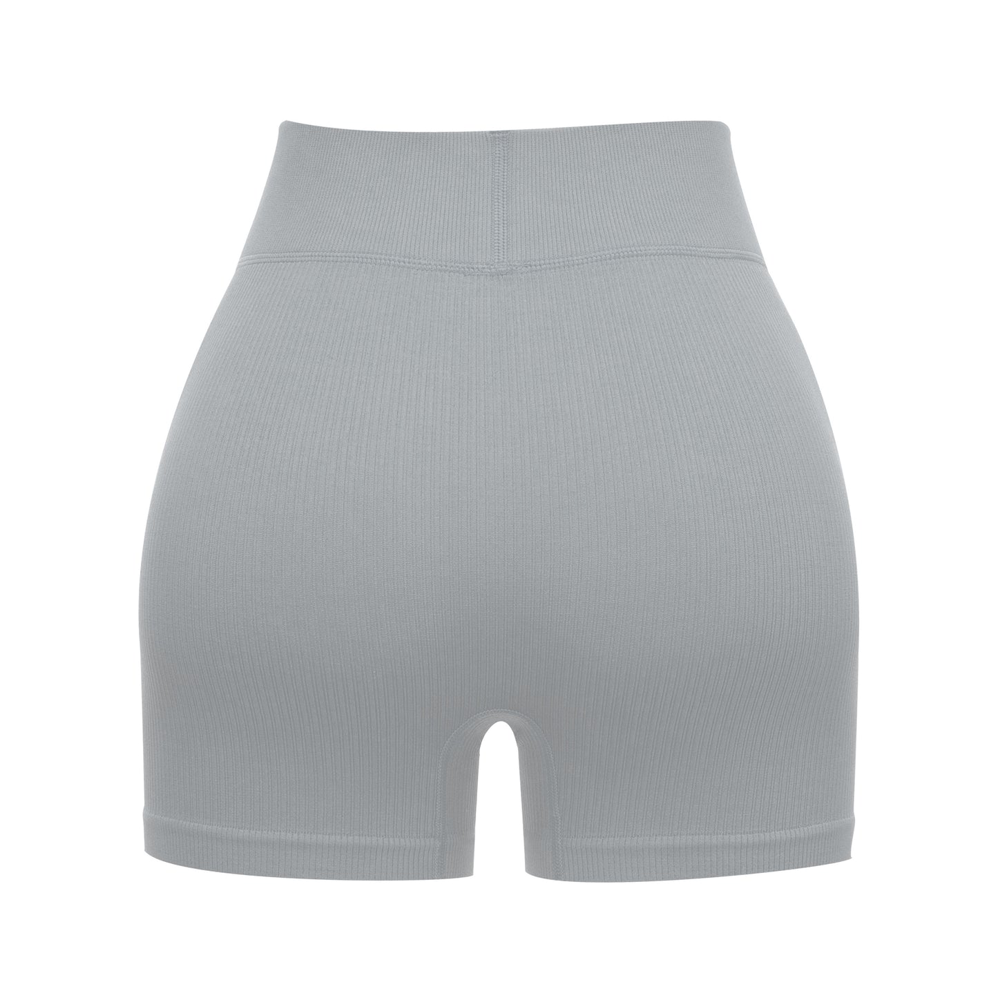 Seamless knitted sports shorts