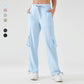 Multi pocket wide leg Cargo sports pants