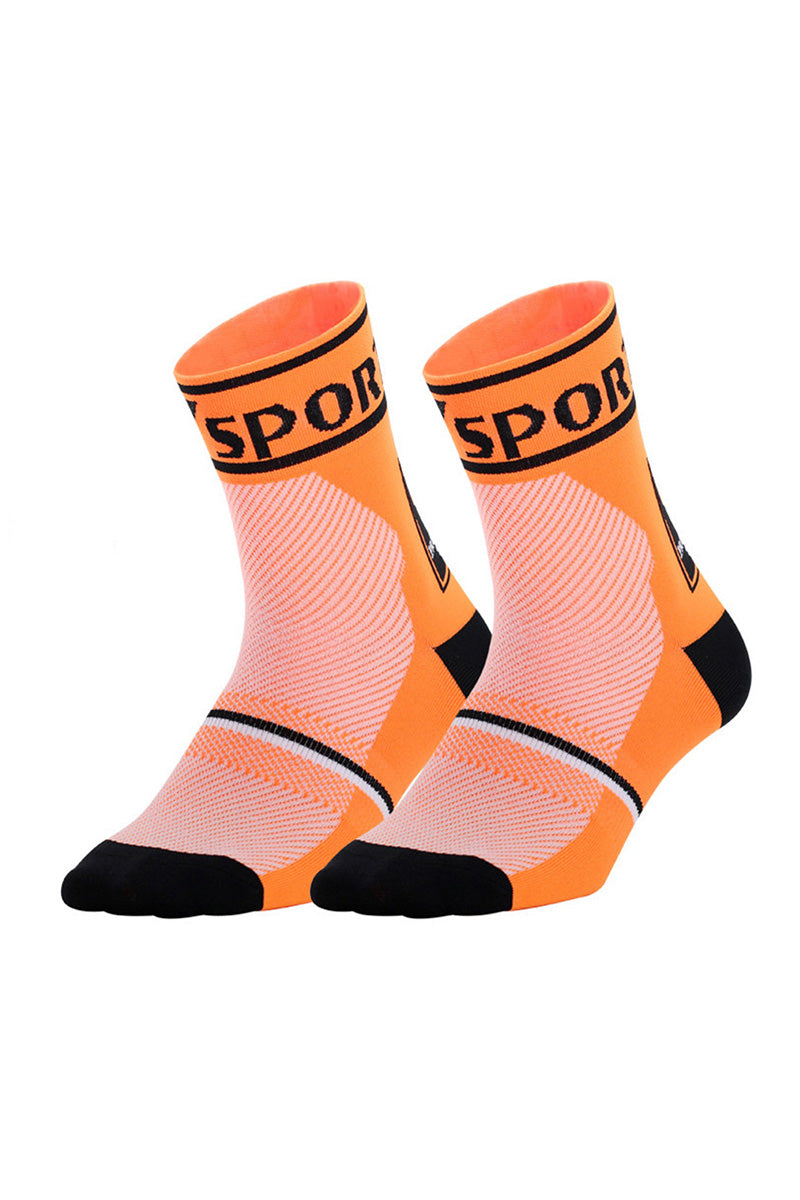 Cycling Running Basketball Breathable Mid-Calf Socks