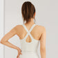 Back cross comfortable yoga bra