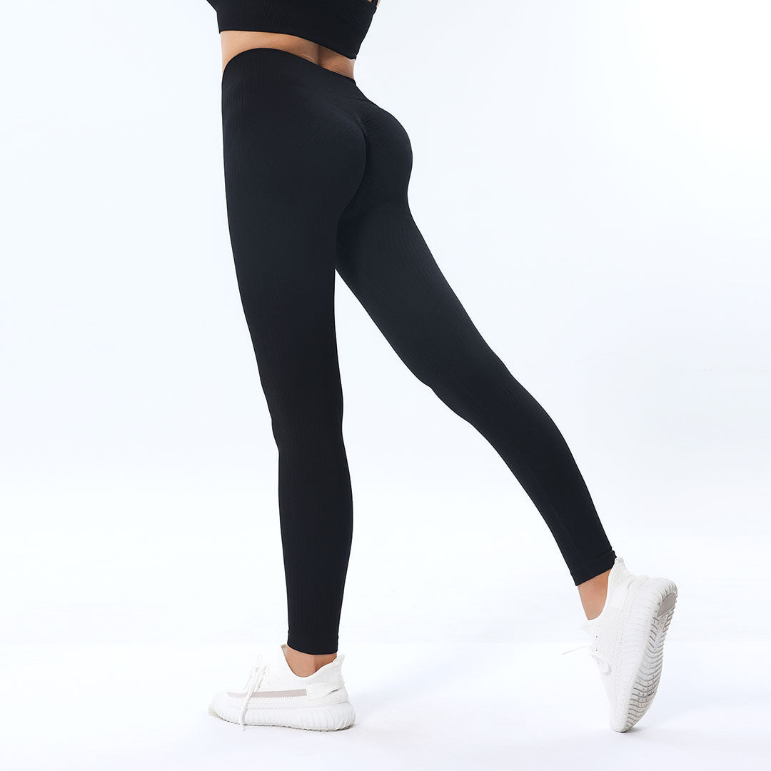 Seamless knitting movement Leggings