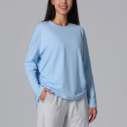 Cloudy Loose Drawstring Comfortable Winter Long Sleeves