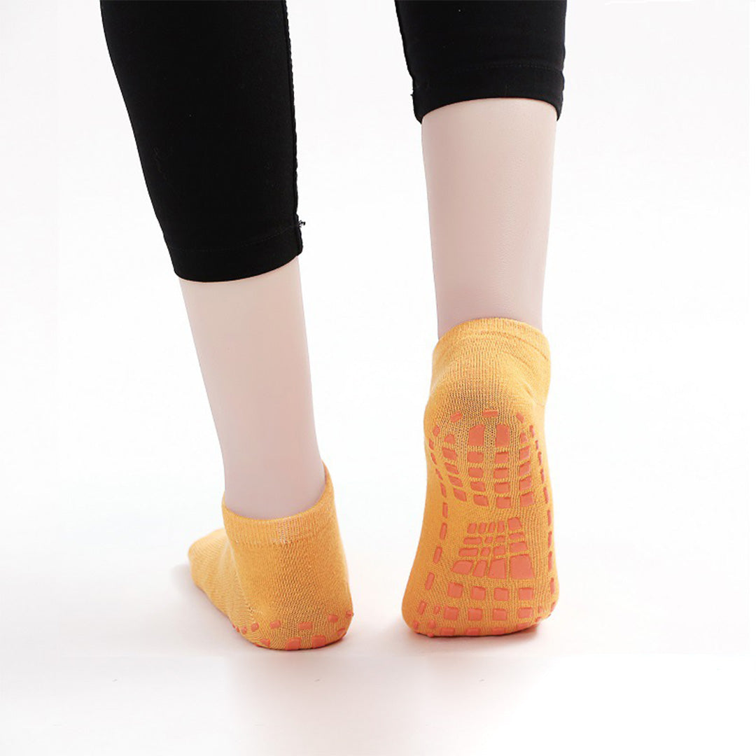 Chaussettes de sol respirantes Chaussettes antidérapantes pour sports de yoga